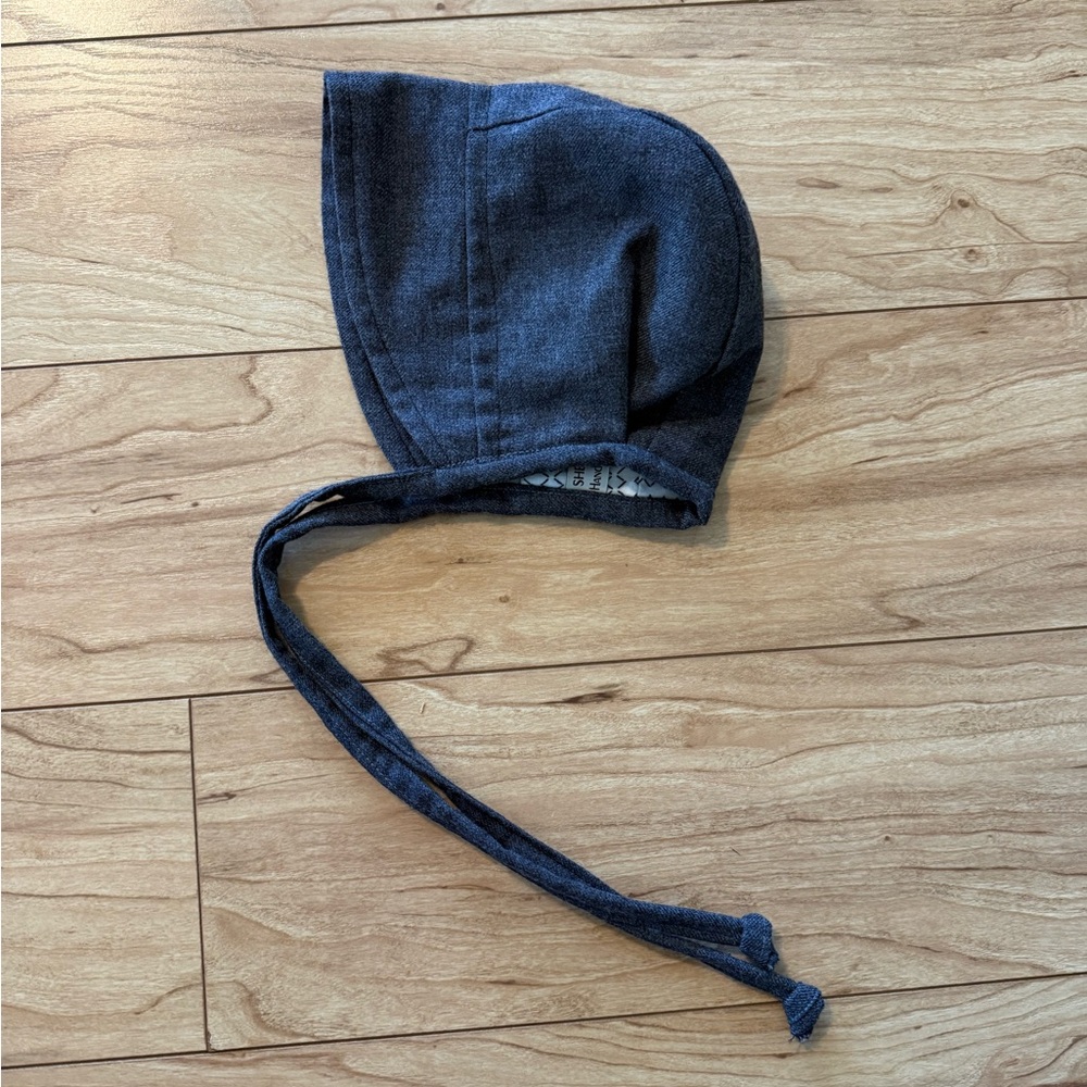 Handmade baby bonnet